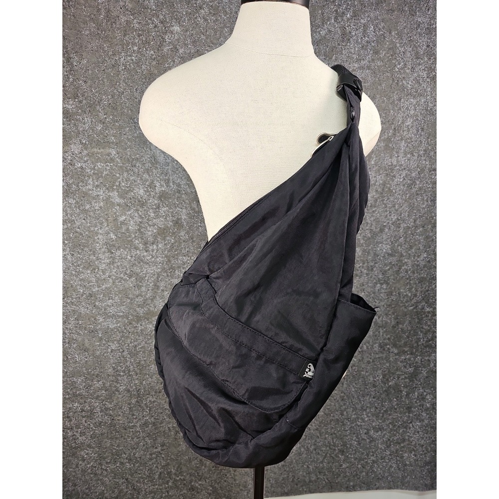 AmeriBag 19" Healthy Back Bag Tote®, Distressed Nylon, Black